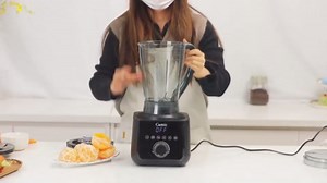 Camic Food Processor and Blender for Home Use, 600W, Blending, Grinding, Shredding, Slicing, Doughing, Meat and Vegetable Chopping, Ice Crushing, 6 Presets, Easy to Operate and Clean (Upgrade Version)