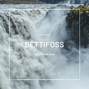 Dettifoss | 🏞️ Iceland Falls