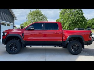 Lifting a Ram TRX with Geiser Off-road springs