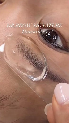 Stunning Permanent Eyebrow Makeup Transformation🌟 Brows by @moon_juae |Semi-Permanent Eyebrow Tattoo