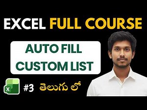 How to Use AutoFill and Custom Lists in Excel (Step-by-Step)