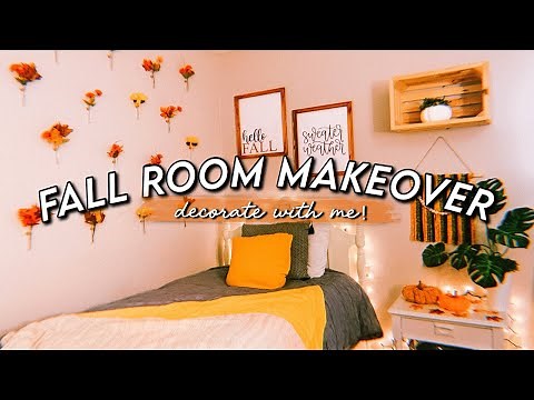 DIY FALL DECOR 2020! *Aesthetic + Cozy Room Makeover* | Cheap & Easy!