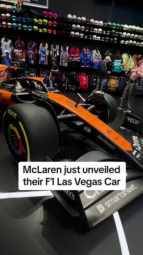 Exclusive Look at McLaren's 2023 F1 Las Vegas Race Car