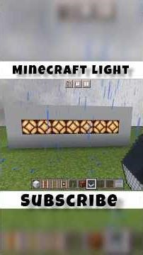 🔥 Minecraft Auto Light Setup! 😱