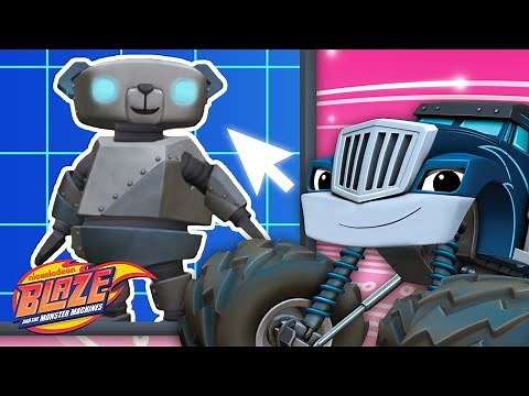 Crusher Builds Robot #4 | Games For Kids | Blaze and the Monster Machines