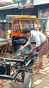 Bajaj auto body belt fitting 9847397239 #workshop #auto #bajajauto | Auto World