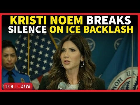 Kristi Noem LIVE | Trump's DHS Secretary Drops Big Terror Bombshell Amid ICE Backlash