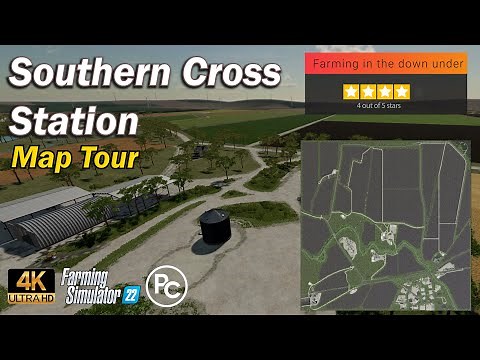 Southern Cross Station | Map Review | Farming Simulator 22