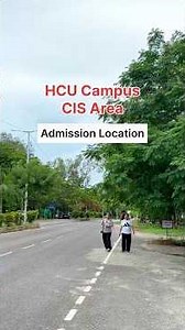 HCU Admission Location Spot GREEN CAMPUS CIS ! University of Hyderabad Beauty