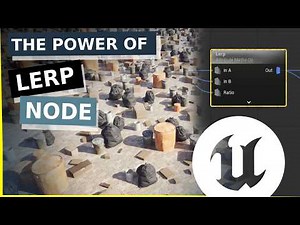 PCG Lerp Node Explained – Blend Anything in Unreal Engine