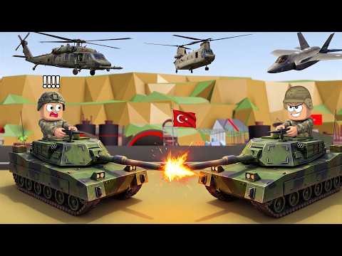 I Built the Strongest Army from Scratch and Took Over the Center!! 🔥 - Roblox Mini War