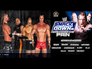 WWE SmackDown! HCTP Mod - "Shut Your Mouth" | Hell in A Cell Match | Raven vs Tazz vs Maven vs Billy