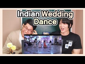 Koreans React to 【Indian Wedding Dance by Bride & Sisters】 | Indian Wedding Reaction