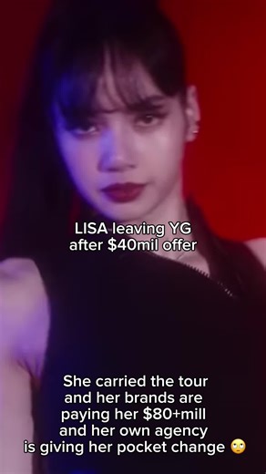 #YG be f**ing fr #lisa #lisamanoban #lisaleavingyg #blackpink