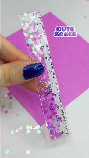cute diy ruler 📏✨ #diy #shorts #art #cute