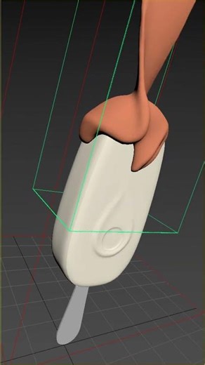 icecream Simulation with Phoenix FD and TyFlow