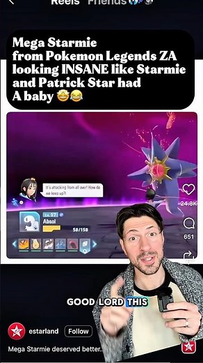 Why Does Mega Starmie Look Like Patrick Star in Fishnets?! 💀😂 | Pokemon Legends ZA