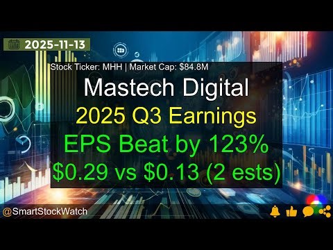 Mastech Digital (MHH|$84.8M) - 2025 Q3 Earnings Analysis