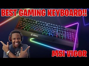 UNBOXING THE BEST & AFFORDABLE GAMING KEYBOARD!! l MSI Vigor GK20 Gaming Keyboard (REVIEW)