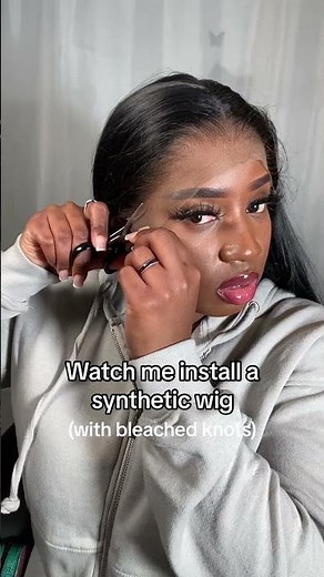 The Best Synthetic Wig Install