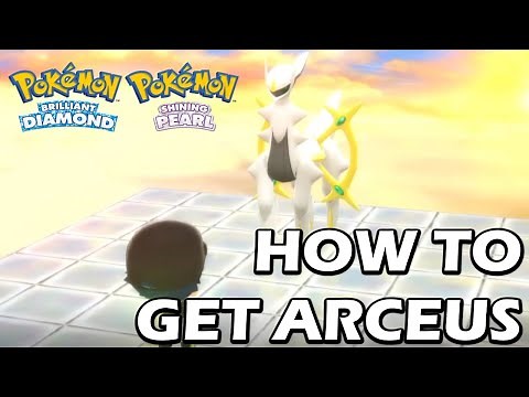 How to get Arceus BDSP Event
