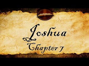 Joshua Chapter 7 | KJV Audio (With Text)
