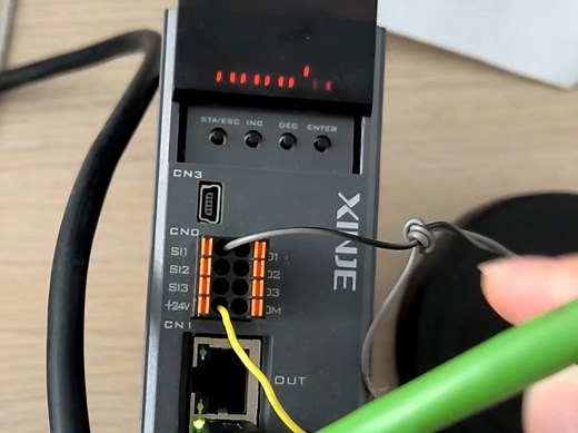 信捷ethercat总线正负极限原点60FD PDO的配置