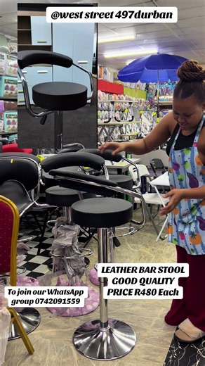 Leather Bar Stool for Sale R480 — Good Quality Bar Chairs