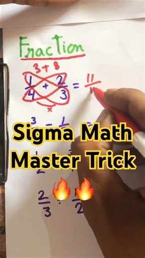 Sharp Tricks to Solve Fraction Operations 🔥 | Easy Maths Shortcut#education #iqtest #ytshorts #viral
