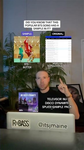 Did Anyone Recognize BTS “Butter” Has A Sample Loop In It? #shorts