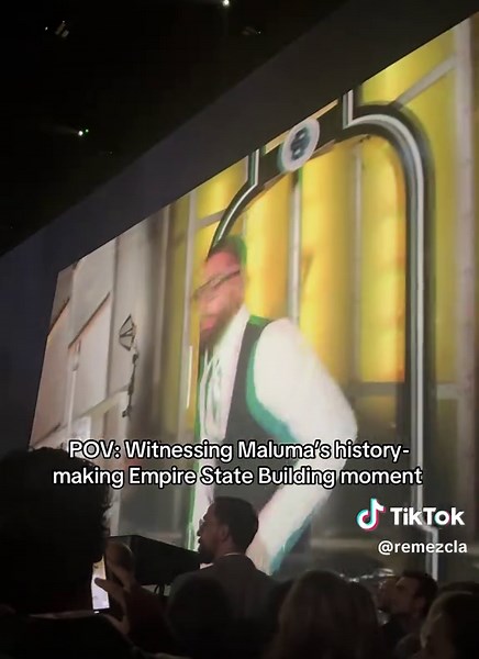 A first-of-its-kind performance from the 86th floor of the Empire State Building 🏙️🎶 Maluma made history while kicking off the launch of BOSS Bottled Beyond. #BOSSBottledBeyond #Maluma @BOSS @Juan Luis