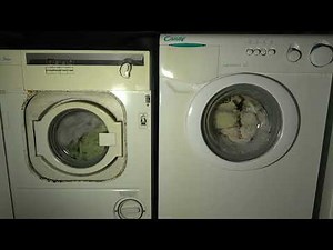 Wash Race - Zanussi FC1000 vs. Candy Aquamatic 10T / White cotton 90'c