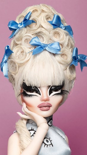 PIDGIN on Instagram: "Making The Doll : @TrixieMattel - This is my second custom Trixie doll and she was SO fun to make, I love the hair especially. Song : POSE by @naomismalls #PidginDoll #TrixieMattel #TrixieDoll #FashionDoll #FashionBJD"