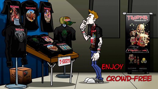 Get your TROOPER VIP Pre-Show Party Package: http://irnmdn.co/vip Package includes: • VIP early entry into the venue • VIP access to the official Iron Maiden TROOPER preshow party • Early access to the general admission floor after First To The Barrier (where applicable) • Complimentary TROOPER beer and food (2 drinks per package) • Private cash bar • Specially designed TROOPER shirt • Exclusive TROOPER frozen beer mug • Exclusive Eddie ice cube tray • TROOPER licence plate holder • TROOPER play