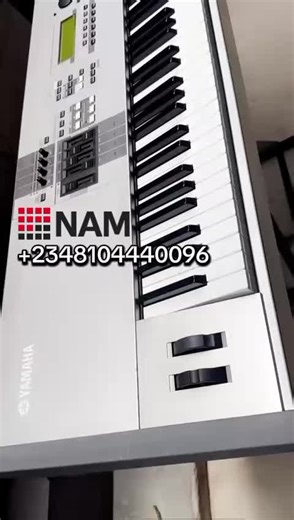 🎹 Yamaha Motif 8 Keyboard – Power Your Performance with Excellence! 🎹 Available Now at Newman AV Matrix – Your Trusted Audio-Visual Partner! 📞 Call/WhatsApp: 2348104440096 Are you a music producer, church music director, live performance artist, studio engineer, or passionate keyboardist looking for rich, expressive sound and professional-level performance? Then the Yamaha Motif 8 is exactly what you need! ✅ 88 fully weighted keys for that authentic grand piano feel ✅ World-class sounds and v
