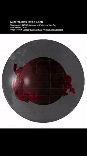 A huge unseen world inside Earth revealed in mass and mystery #NASA #Earth