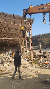 1.4K views · 22 shares | Boys getting ready for dismantling truss structure. #deltaprojects | Delta Projects Pvt. Ltd | Facebook