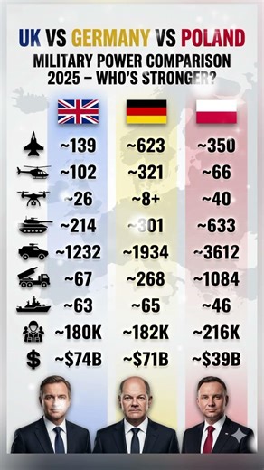 Who Rules Europe's Armies? 🇬🇧🇩🇪🇵🇱