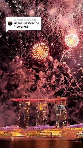 Trả lời @Xi 熙 Place watch National Day fireworks in Singapore Waterfront Promenade, Esplanade -City Hall or Esplanade MRT stations, #sg #ndp2024🇸🇬 #ndp #singapore ##happybirthdaysg #viewsingapore #firework #ndpsingapore2024 #firework #singapura #sgtiktok #sg2024 #foryou #lovemelikeyoudo #vira
