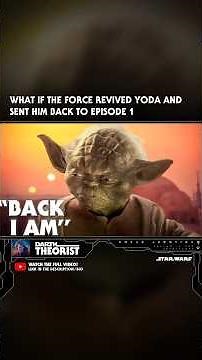 Yoda Vs Maul | What If the Force Revived Yoda and Sent Him Back to Episode 1? #Shorts
