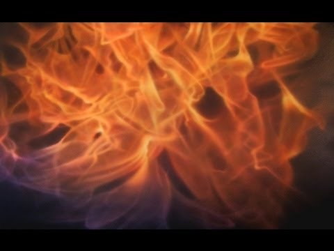 How to paint Real Flames