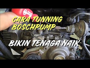 CARA TUNNING BOSCHPUMP KIA CARNIVAL DIESEL