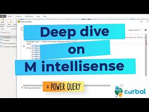 Deep dive on M intellisense - *unedited version*
