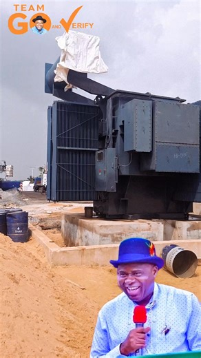 Two 33kVA transformers designed to transmit power from the gas turbine power plant to Bayelsa residents are now fully available on site. God bless his Excellency Senator Douye Diri, the bishop of prosperity. | Team GO and Verify