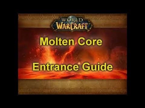 Entrance to Molten Core Guide