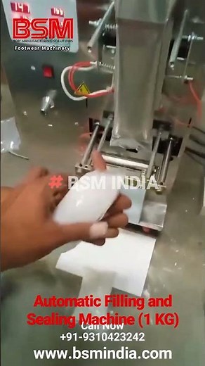 Automatic Filling & Sealing Machine (1 KG) | Precision Packing for Powders, Grains & Granules