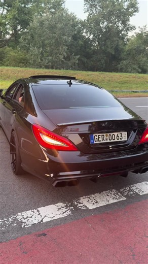 Brabus Exhaust Sound on CLS 63S AMG