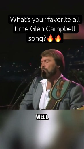 One of the greatest voices—and guitar players—country music has ever seen #GlenCampbell #Galveston