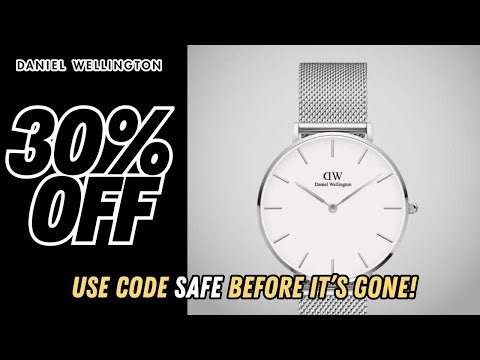 🔥 Daniel Wellington Discount Code SAFE | Save 30% OFF Watches & Accessories Now!