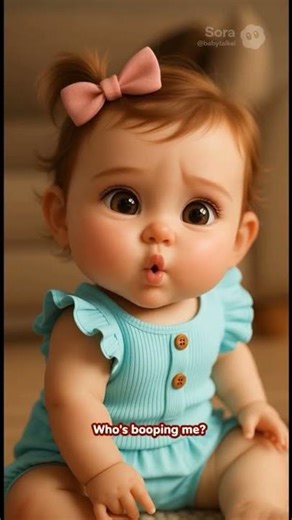 Baby Coco Gets the Boop Attack! 😂💖 | Cutest Reaction Ever #Shorts